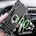 for Huawei P20 Pro Case,Hybrid Heavy Duty Shockproof Armor Dual Layer Protection Defender Back Case Cover for Huawei P20 Pro Tempered Glass Screen Protector (Black)