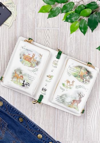 Loungefly DISNEY CLASSIC BOOKS BAMBI CONVERTIBLE CROSS BODY BAG4