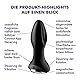 Satisfyer Rotator Plug 2 Connect App Bluetooth Analvibrator | Vibration & Rotierende Perlen | Sex-Spielzeug für Mann & Frau | Wasserdichter (IPX7) Buttplug | Analdildo-Stimulation | 12,5 cm | Schwarz
