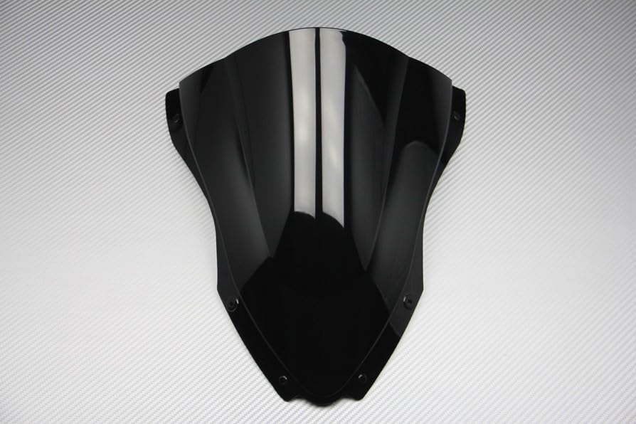 Saute vent ZX10R protection aérodynamique maximale en polycarbonate noir AVDB