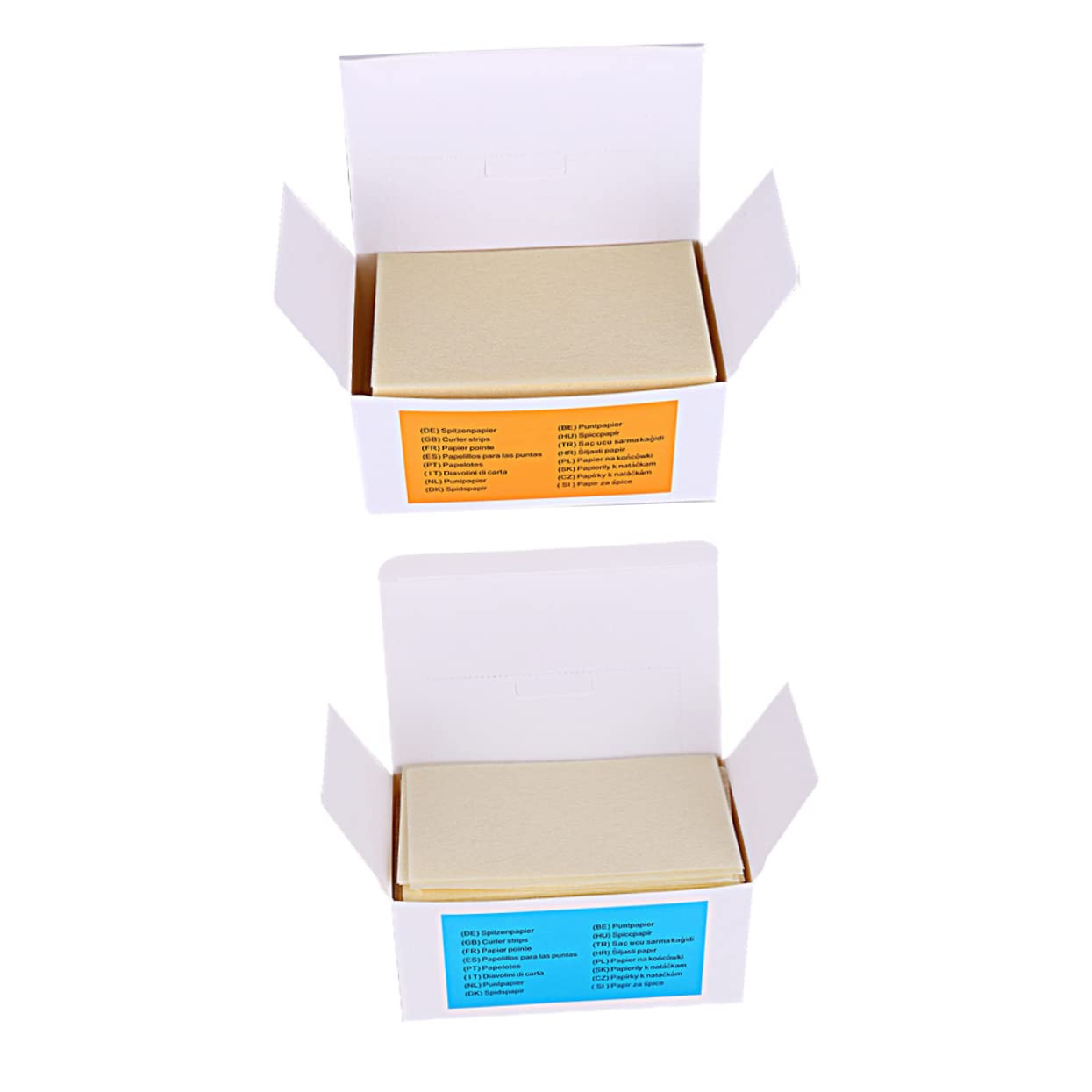 HAPINARY High Temp Resistance Hairdressing Paper 2 Pack Perm Kit Paper for Salon Random Color