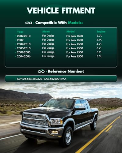Image of SCITOO 68232018AA,68232019AA Brake Backing Plate Front Left & Right | Fit For Dodge For Ram 1500 2002-2010,For Ram For 1500 2011-2018,For Ram For 1500 Classic 2019, 2PCS