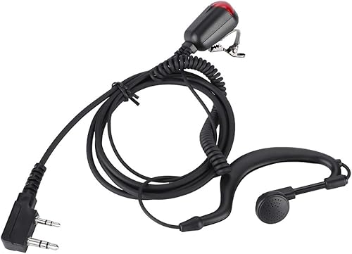 Diyeeni Khead Walkie Talkie Headset, Headphones, PTT Style Headset, Ear Hook