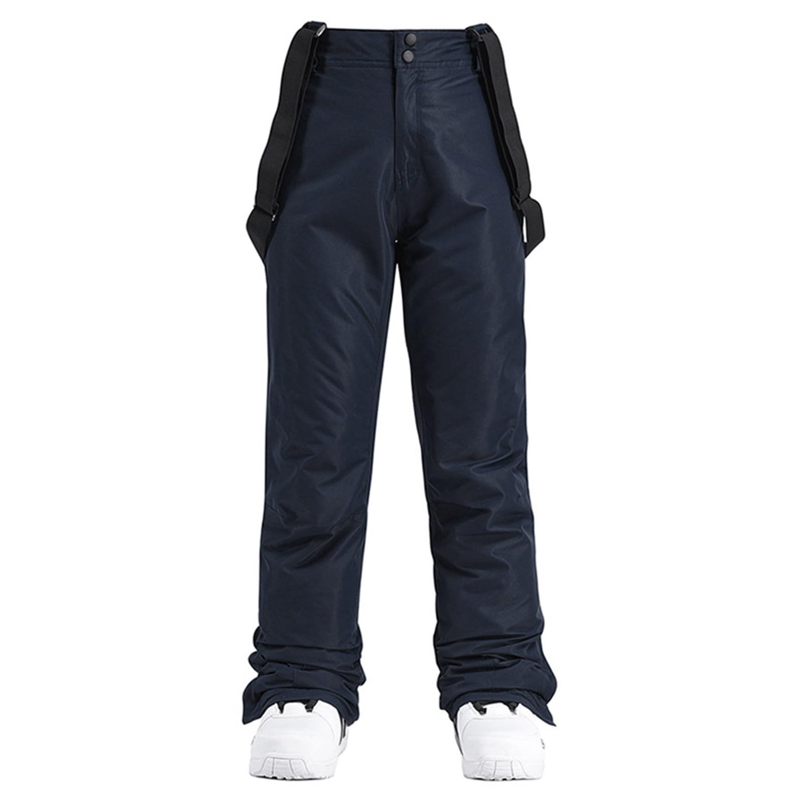 Skihose Damen Herren Wasserdicht Mit Trägern Snowboardhose Cargo Warm Baggy Schneehose Winter Lang Ski Hosen Thermo Skihosen Outdoor Gefütterte Latzhose Softshellhose Unisex Verstellbarer Bund