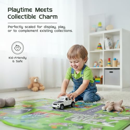 Image of Amazon Brand - Metal Die Cast 1:37 G Wag | White | Collectible & Durable