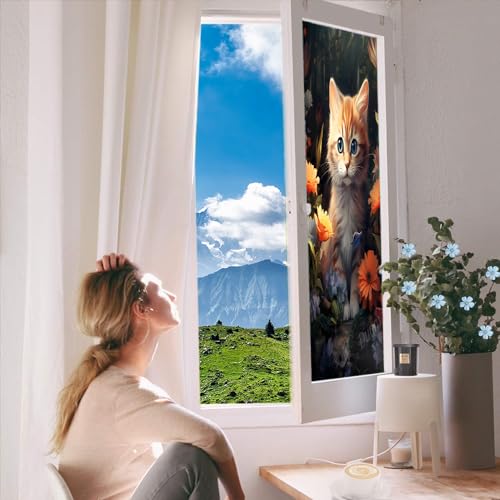 Vinilo decorativo adhesivo para ventana 17.7 x 23.6 in miniatura 5