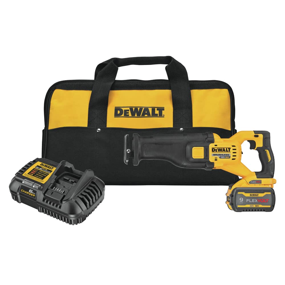 FLEXVOLT 60V MAX* BRUSHLESS CORDLESS RECIPROCATING SAW KIT