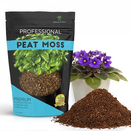 Professional Peat Moss | for Container and Garden Plants | All Natural Lightweight Soil Additive |...