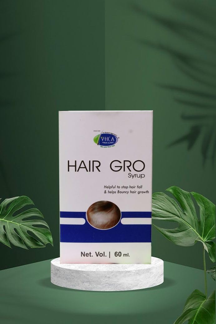 VHCA Hair Gro Syrup | Ayurvedic Proprietary Medicine for Hair Fall Control & Hair Growth | 60 ml-image-44