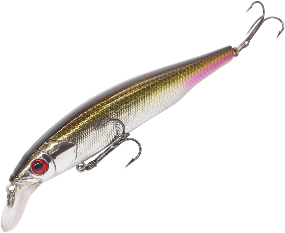 XFISHMAN Jerkbait Kit - Minnow Lure - Suspending - Bass, Smallmouth Bass, Walleye, Largemouth Bass - 1 Piece