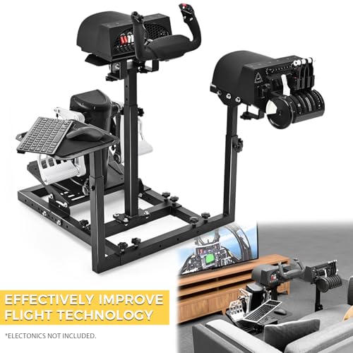Image of Marada Universal Flight Racing Simulator Stand,Hold Mouse and Keyboard