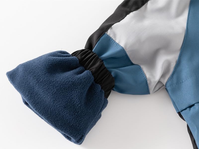 Meufam Toddler Baby Boys Girls Hooded Jacket Spring Color Block Coat Autumn Long Sleeve Windproof Outwear3