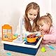 IGUGI SpielspüLe Kinder,KüChenspüLe Spielzeug Set mit Wasserkreislauf,Kinderwaschbecken Spielzeug,Spülbecken Küchenset,Spielzeug Zubehör Küche Rollenspiel für Kinder 3+,Lernspielzeug
