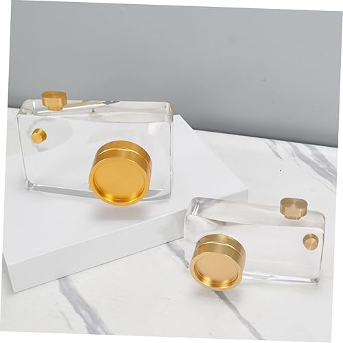 Miniatura 3 de jojofuny Estatua de la figura de la cámara de la vendimia de la decoración cristalina de la cámara de