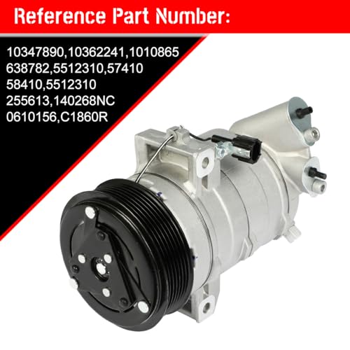 Image of CCIYU AC Compressor w /Clutch for Nissan NV1500 V6 4.0L 2005-2021