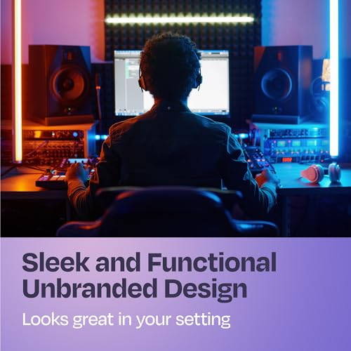Image of Pair of Studio Monitor Isolation Pads Premium Acoustic Foam to Elevate Audio Ideal Speaker Foam for 6.5-8 Inch Speakers Enhanced with Vibredux HD Foam for Superior Isolation