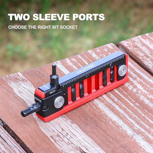 HAUTMEC 7 IN 1 Bike Multitool with Hex Wrenches, Screwdrivers, Ruler, Joint Levers for Bike Repair Tool Kit HT0420 - image 6