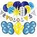 Produktbild Party Dekoration Nautische Partydekoration Set Papierlaterne Stern Latex Luftballons Nautische Banner Strand Es Ist Ein Junge Geburtstag Baby Boy Dusche 25Pcs