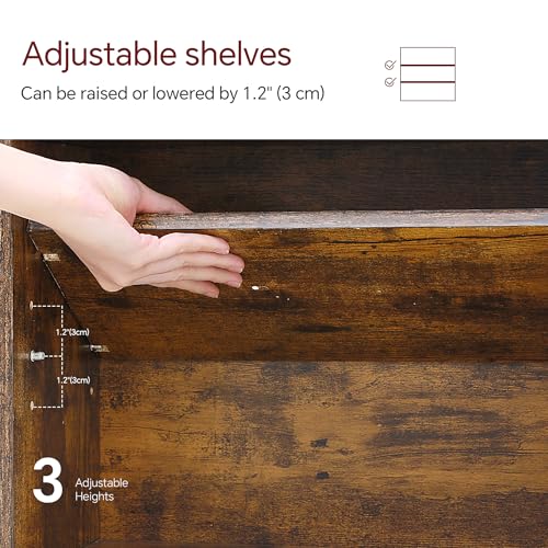 Image of SUNMORY 6 Tier Tree Bookshelf with Lights, Bookcase with Storage Organizer