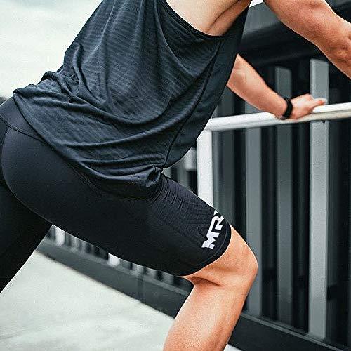 Image of MRX Men's Compression Shorts Lightweight Running Gym Training Sports Fitness Shorts