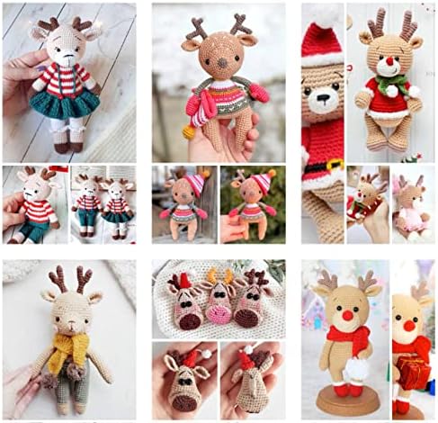 Miniatura 5 de Yarnart Jeans - Hilo de algodón Amigurumi, hilo de algodón a ganchillo, hilo de tejer, hilo de algodón amigurumi, hilo turco, 55% algodón - 45% PAC