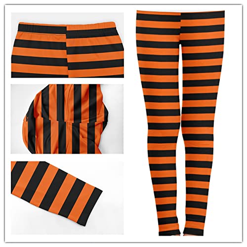 Multipack Halloween/Christmas Printed Girls' Leggings High Stretch Tights Toddlers Outdoor Sports Trousers 3-10Y3