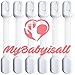 MyBabyIsAll Child Safety Locks-Best Cabinet Locks- Adjustable Baby Safety Locks For Cabinet ,Drawer,Fridge, Oven ,Toilet Seat And Appliances-6 Pack -No Drilling Required -Strong 3M Bonus Adhesive