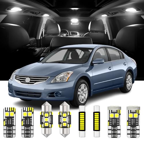18 piezas luces LED interiores para Nissan Maxima 2004-2008 miniatura 1