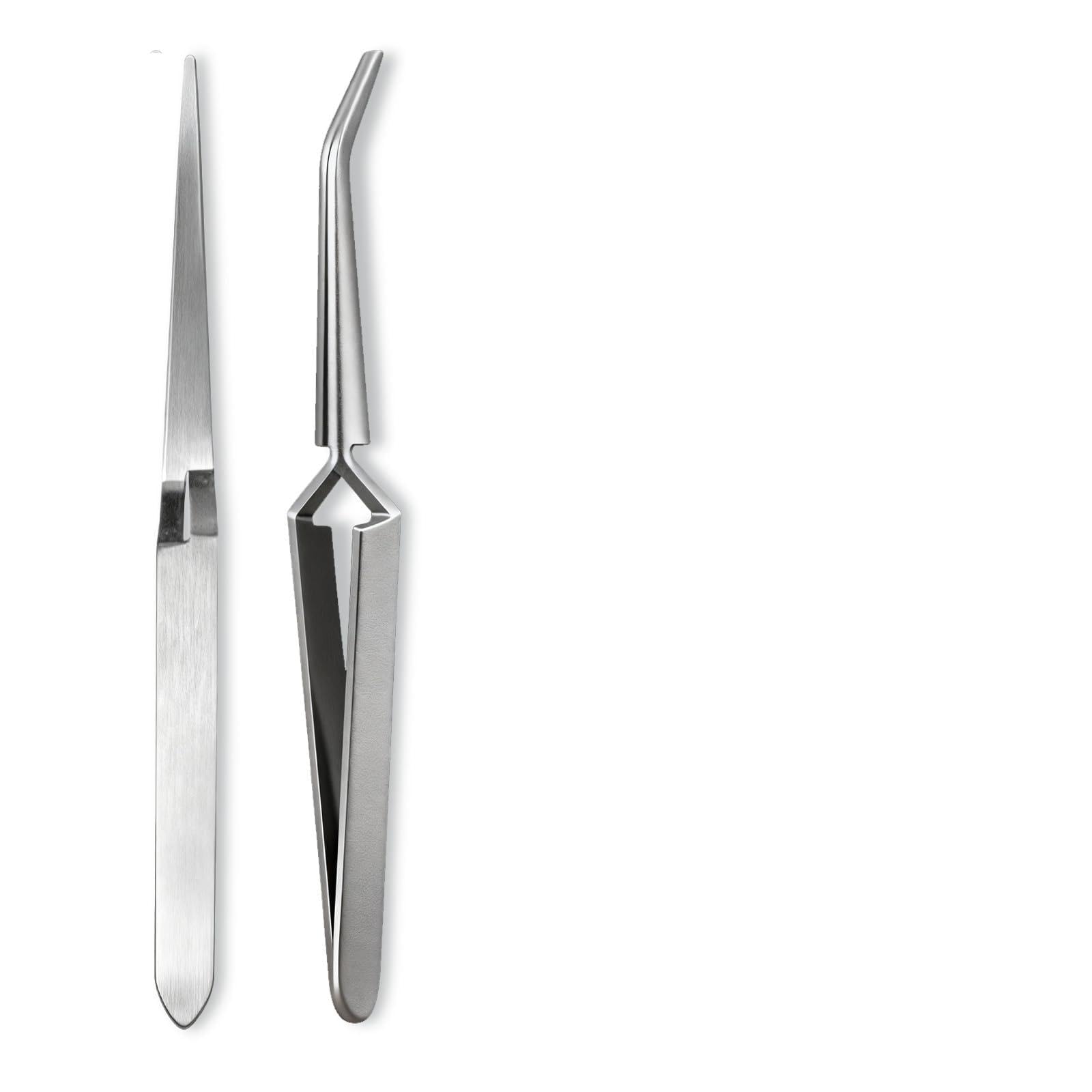 Jetstream 2 Pièces Pincher Ongles, Pince a Pincher, Pince Doigts Vernis, Pince à Cils, pour le Bricolage, le Laboratoire Électronique, la Réparation Électronique, la Couture, la Fabrication et la Répa