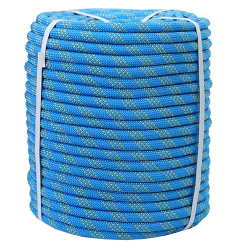 Corde d'amarrage en nylon bleu 3/8' pour amarrer un bateau au port