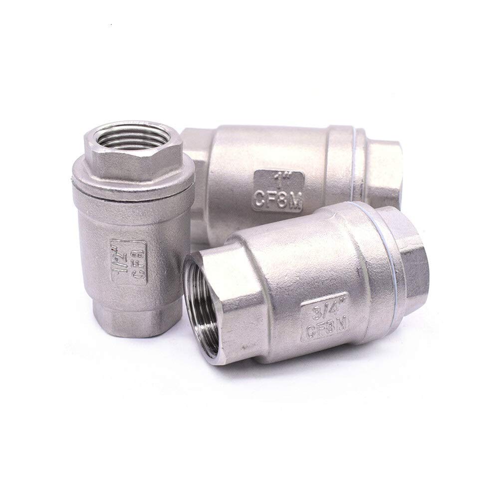 Zawór zwrotny ze stali nierdzewnej H12W-16P 304 1/2 3/4 1 1-1/4 1-żeński zawór zwrotny BSP(DN25)