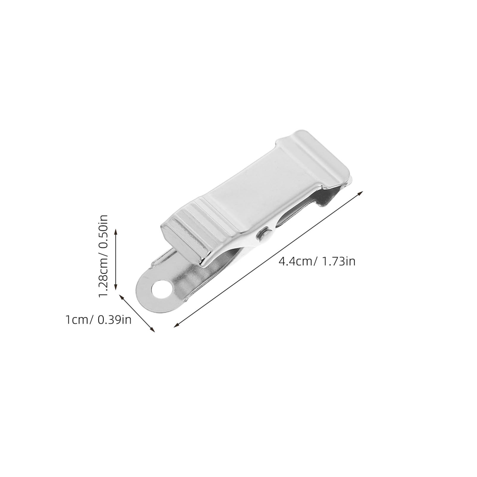 PRETYZOOM 150 Clips Metálicos Para Estanterías Clips Para Papel De Oficina Abrazaderas De Sujeción De Alambre