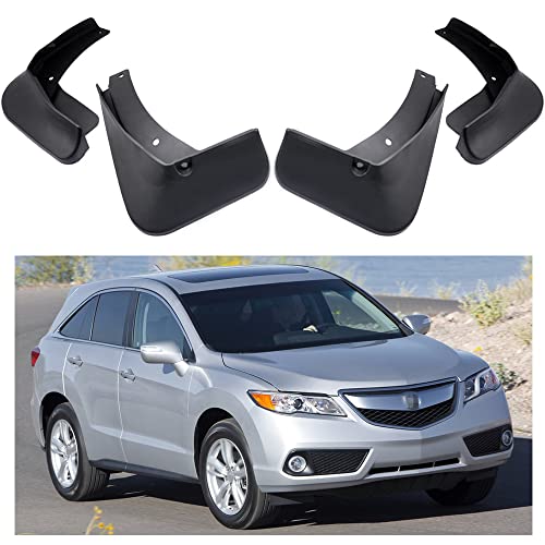 Image of Car Mudguard Fender Mud Flaps Splash Guards Compatible with Acura RDX 2013-2018 14 15 16 17