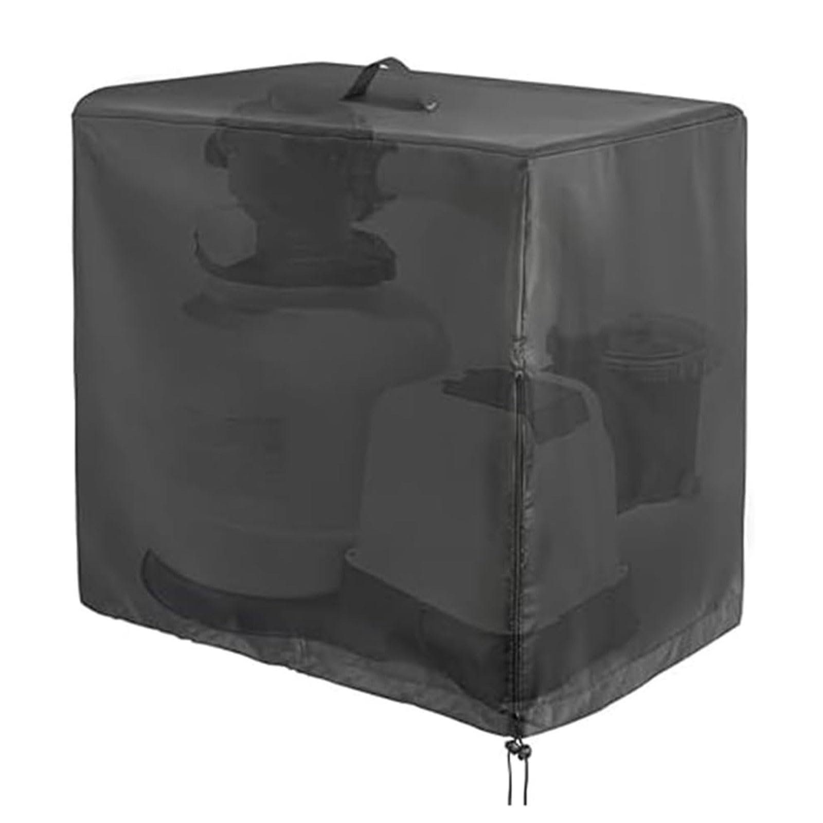 Buxuaaaa Pool Pump Cover UV Resistant Cover Waterproof Pool Pump Oxford Fabric Texture Suitable for Sand Filtrations Waterproof
