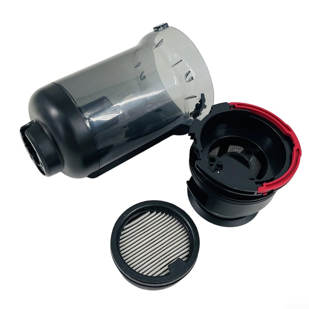 Niceminiwall Roborock para Dyad Pro Combo/Dyad Air Dust Cup Reemplazo impermeable transparente con multicono para ciclón y filtro HEPA lavable
