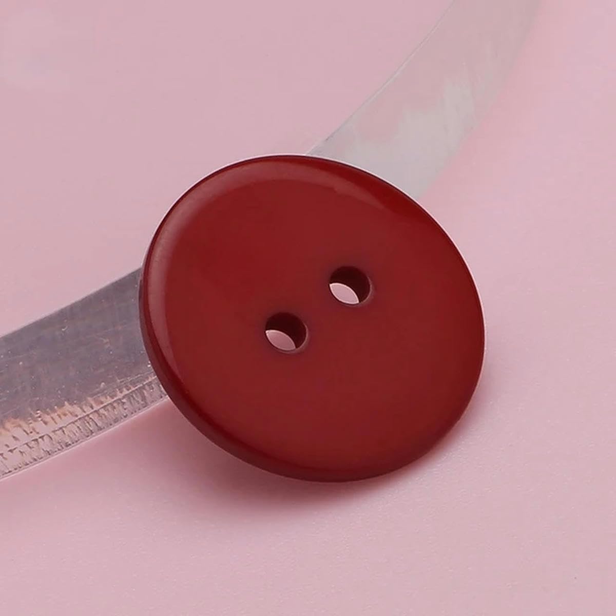 Bottoni, 9-30mm misti Abbigliamento for bambini colorati con doppio occhio for pane for fai da te in resina Scrapbooking Maglieria a mano artigianale All'ingrosso-Azzurro-36L 23,0 MM 30 pezzi