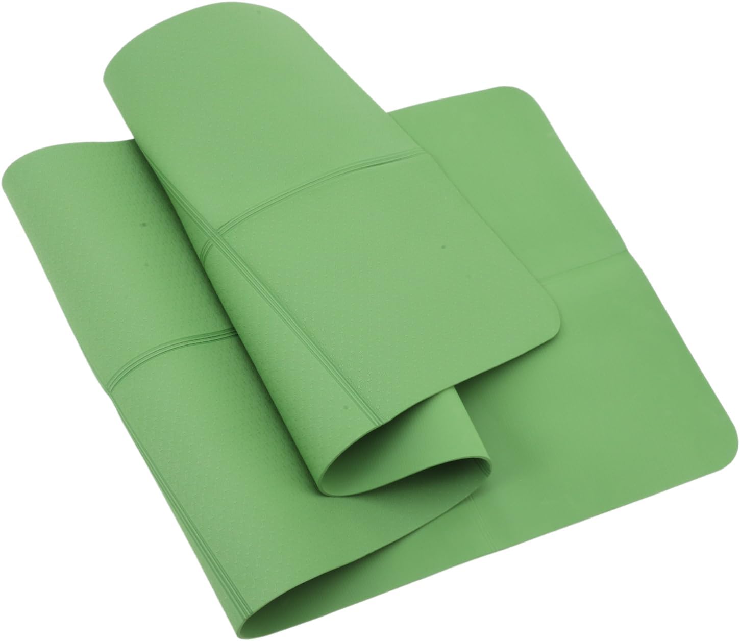 SUPVOX Non Slip Thick Yoga Mat for Women Cushioned Knee Protective Pad for Workout Outdoor Home Use Durable Tpe Material for Yoga Fitness