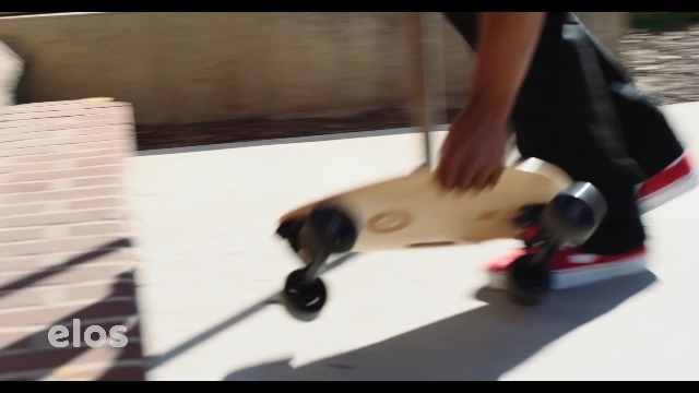 Elos Skateboard Complete Lightweight - mini longboard cruiser