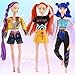 Kpop Demon Hunters Toys Dolls - Oilkas 11.8 inch Action Dolls Set,Includes Anime Style Waterproof Vinyl Stickers, Poseable Dolls with Movable Joints