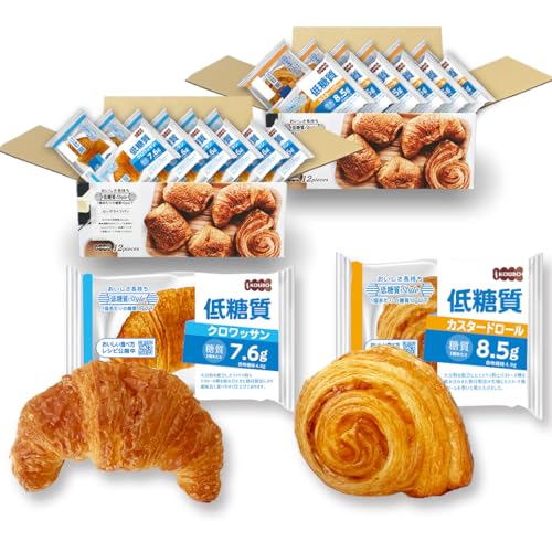 KOUBO 低糖質パン2種 24個の商品画像