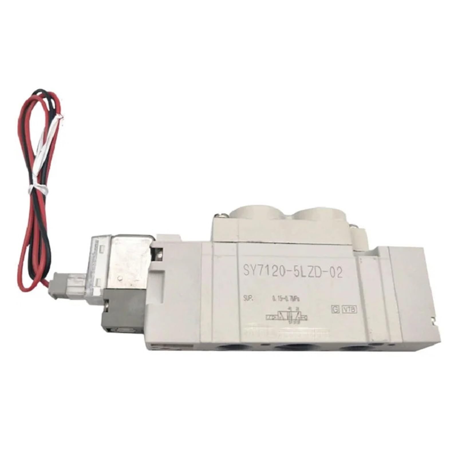 Électrovanne SY5320 centre fermé pour éviter la chute de charge
