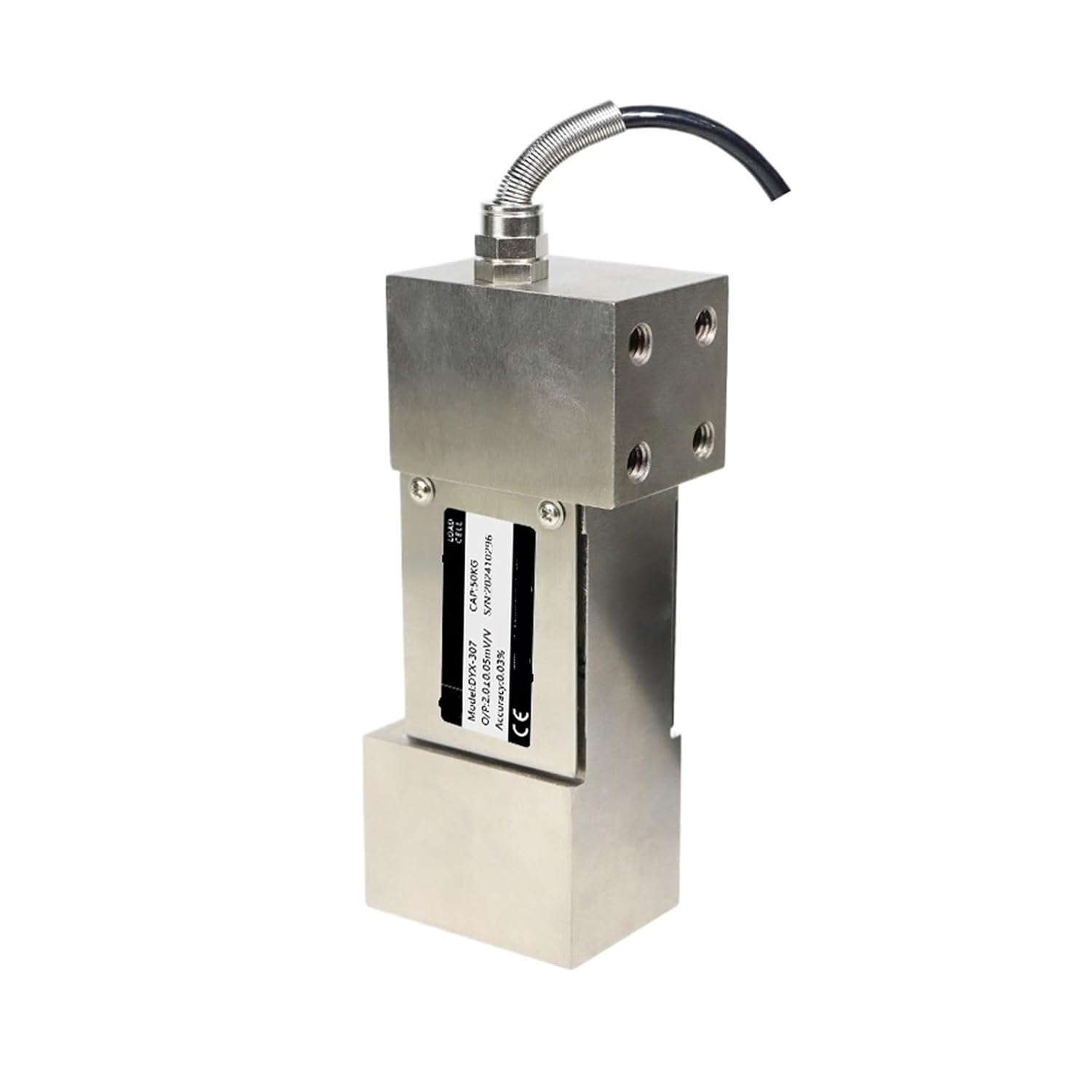 DYX-307 Share Beam Load Cell 200kg Two-axis Cantilever Force Sensor Single Point Weighing Scale for Automatic Tester Robot