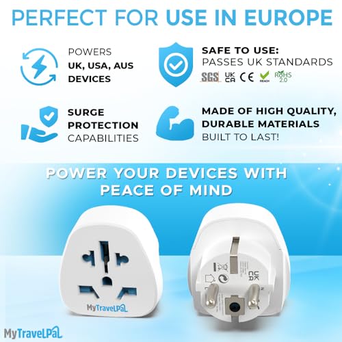 World To EU Travel Adapter, Mz0729985 - Image 3