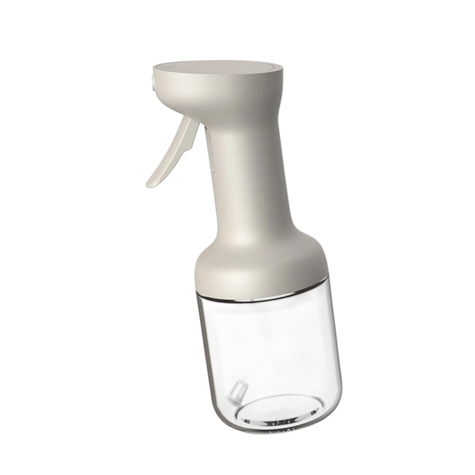 Carotoe 450Ml White 1 Leak-Proof Glass Oil Sprayer Bottle With Drip-Free Nozzle & Ergonomic Grip For Cooking And Baking Nondrip Oil Dispenser