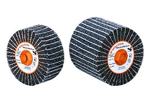 Walter Surface Technologies Two-in-ONE Finishing Drum Drum, 4-1/4