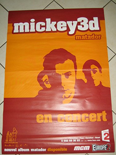 Mickey 3D affiche 70x100cm poster salon et chambre enfant