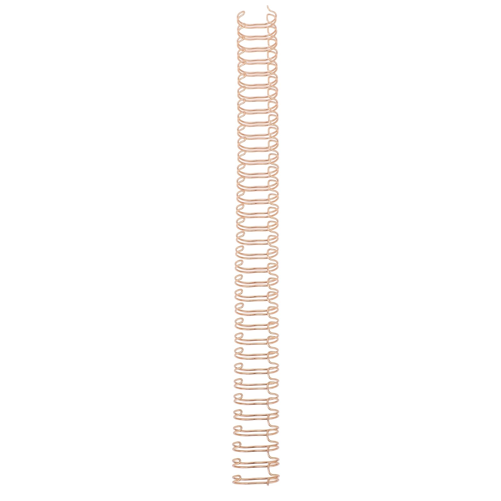 CHICIRIS Pojemność 120 Arkuszy 9/16 Cala Grzbiety z podwójną pętlą do Oprawiania Dokumentów, Raporty, Metalowe Spiralne Pierścienie do Oprawy do Materiałów Biurowych, 100 szt. Grzbiety do Oprawy
