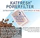 KATFRESH Power Filter - Effektiver Katzentoiletten Geruchsfilter - Reduziert Urin-Geruch und Ammoniakgase im Katzenklo - Geruchsentferner Filter