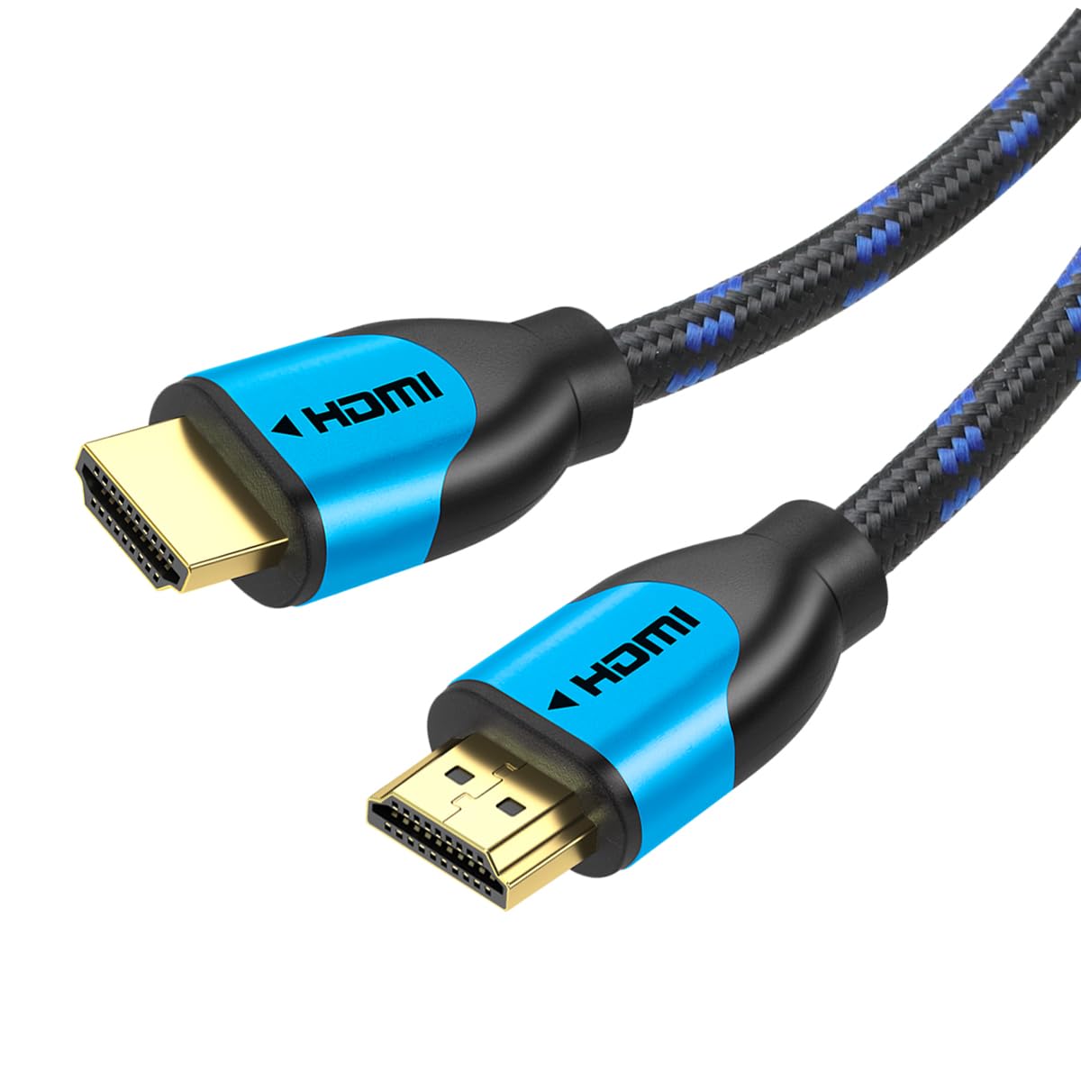 Amazon.com: ZC Blue HDMI Cable 4K 60Hz 10 Feet, 18Gbps High Speed