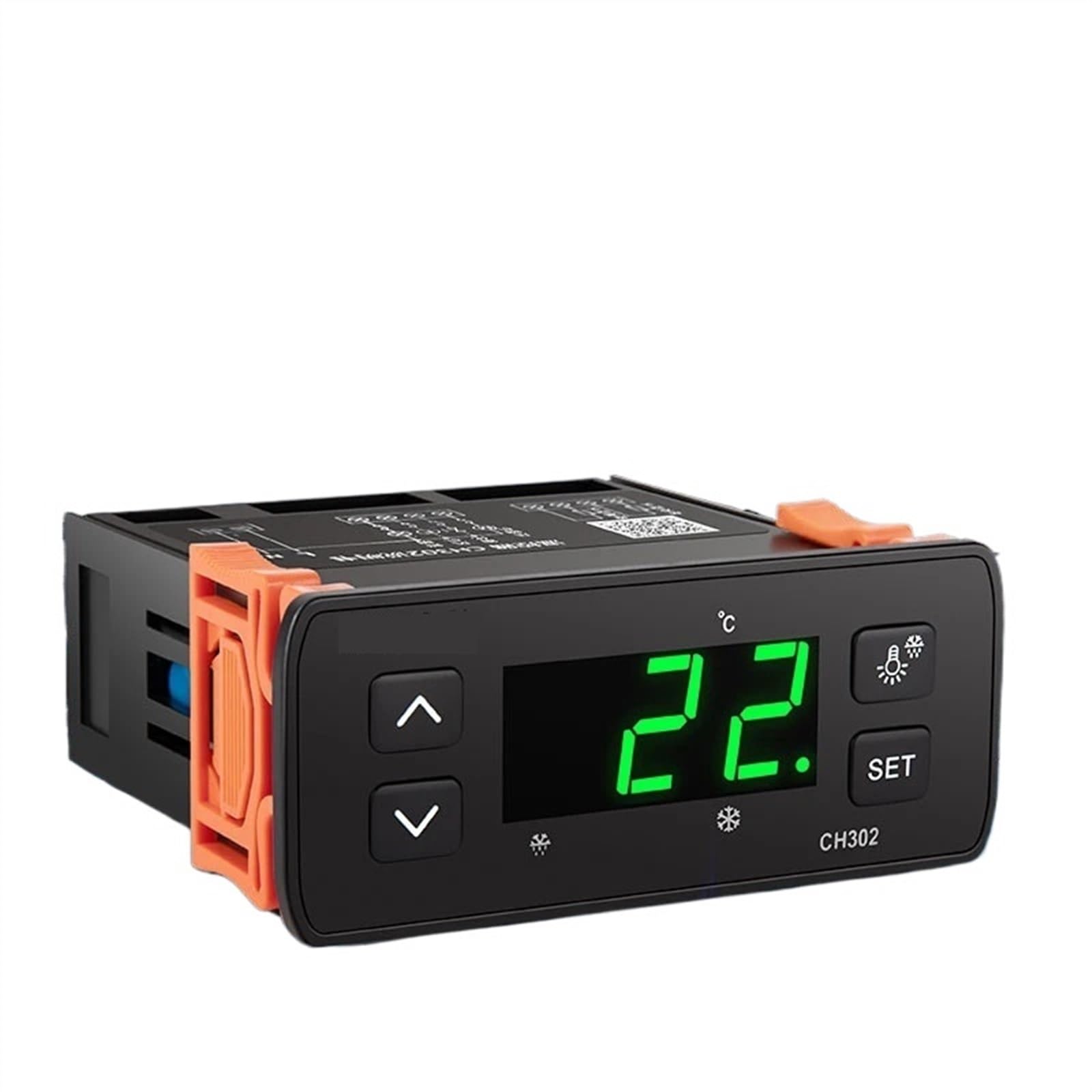 Termoregolatore digitale 110/220V Termostato Riscaldamento Raffreddamento Sbrinamento Congelamento con doppia temperatura